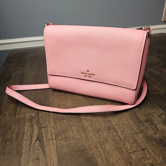 kate spade Handbags - Kate Spade Pink Crossbody Handbag Purse